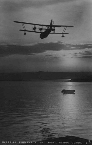 imperial airways short s17 kent 0738-0008